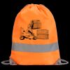 Hi-Vis Stafford Drawstring Tote Backpack Thumbnail