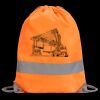 Hi-Vis Stafford Drawstring Tote Backpack Thumbnail
