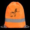 Hi-Vis Stafford Drawstring Tote Backpack Thumbnail