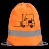 Hi-Vis Stafford Drawstring Tote Backpack Thumbnail
