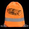 Hi-Vis Stafford Drawstring Tote Backpack Thumbnail