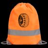 Hi-Vis Stafford Drawstring Tote Backpack Thumbnail