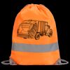 Hi-Vis Stafford Drawstring Tote Backpack Thumbnail
