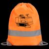 Hi-Vis Stafford Drawstring Tote Backpack Thumbnail