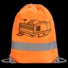 Hi-Vis Stafford Drawstring Tote Backpack Thumbnail