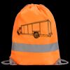 Hi-Vis Stafford Drawstring Tote Backpack Thumbnail