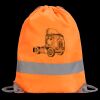 Hi-Vis Stafford Drawstring Tote Backpack Thumbnail