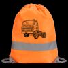 Hi-Vis Stafford Drawstring Tote Backpack Thumbnail