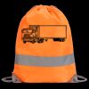 Hi-Vis Stafford Drawstring Tote Backpack Thumbnail