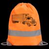 Hi-Vis Stafford Drawstring Tote Backpack Thumbnail