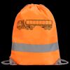 Hi-Vis Stafford Drawstring Tote Backpack Thumbnail