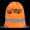 Hi-Vis Stafford Drawstring Tote Backpack Thumbnail