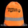 Hi-Vis Stafford Drawstring Tote Backpack Thumbnail