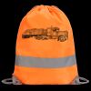 Hi-Vis Stafford Drawstring Tote Backpack Thumbnail