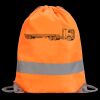 Hi-Vis Stafford Drawstring Tote Backpack Thumbnail