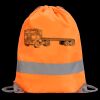 Hi-Vis Stafford Drawstring Tote Backpack Thumbnail
