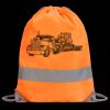 Hi-Vis Stafford Drawstring Tote Backpack Thumbnail