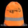 Hi-Vis Stafford Drawstring Tote Backpack Thumbnail