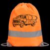 Hi-Vis Stafford Drawstring Tote Backpack Thumbnail