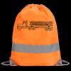 Hi-Vis Stafford Drawstring Tote Backpack Thumbnail