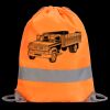 Hi-Vis Stafford Drawstring Tote Backpack Thumbnail