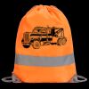 Hi-Vis Stafford Drawstring Tote Backpack Thumbnail