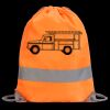 Hi-Vis Stafford Drawstring Tote Backpack Thumbnail
