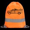 Hi-Vis Stafford Drawstring Tote Backpack Thumbnail