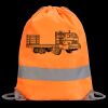 Hi-Vis Stafford Drawstring Tote Backpack Thumbnail