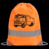 Hi-Vis Stafford Drawstring Tote Backpack Thumbnail
