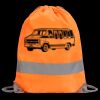 Hi-Vis Stafford Drawstring Tote Backpack Thumbnail