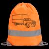 Hi-Vis Stafford Drawstring Tote Backpack Thumbnail